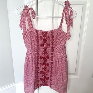 Alter’d State Red Checkered Tank